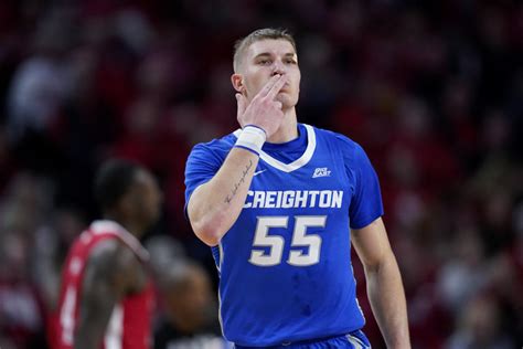 No. 15 Creighton visits Nebraska following Scheierman’s 21-point game